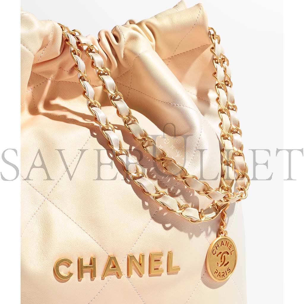 CHANEL MASTER 22 HANDBAG AS3261 B10686 NN491 (42*39*8cm)